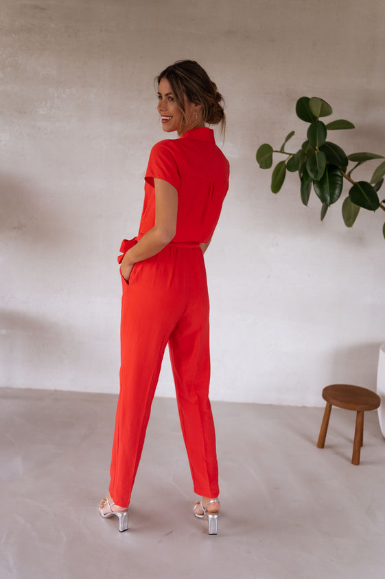 Coral Rico Jumpsuit