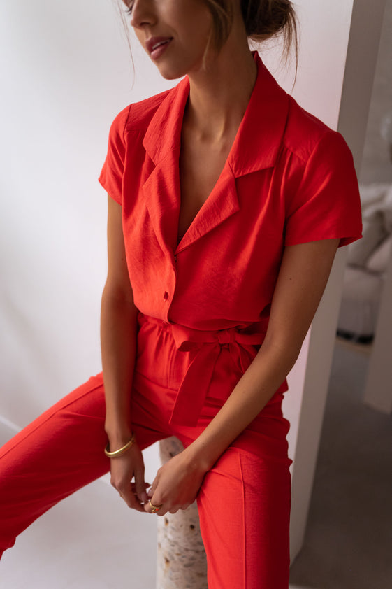 Coral Rico Jumpsuit