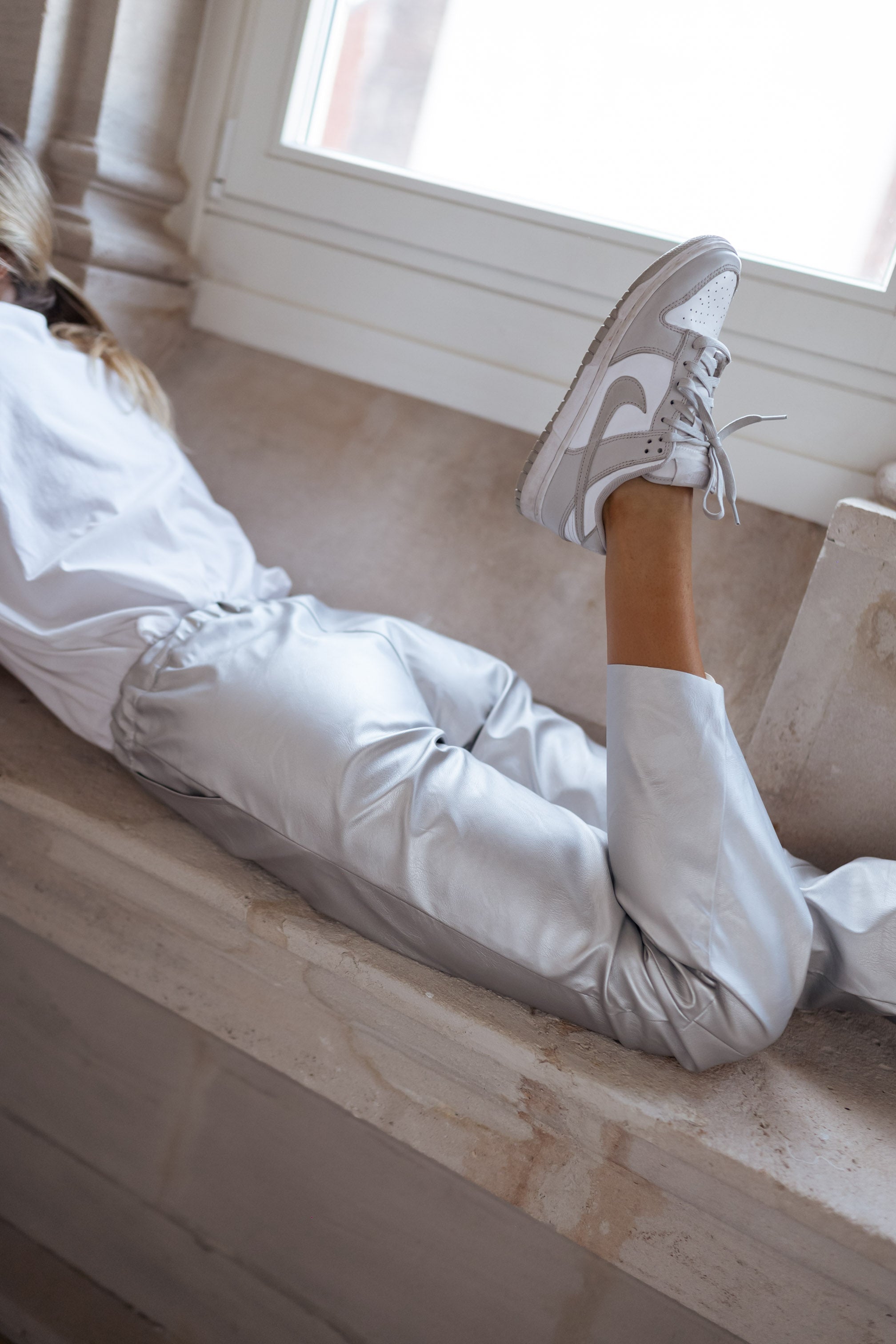 Silvery Victoire Pants