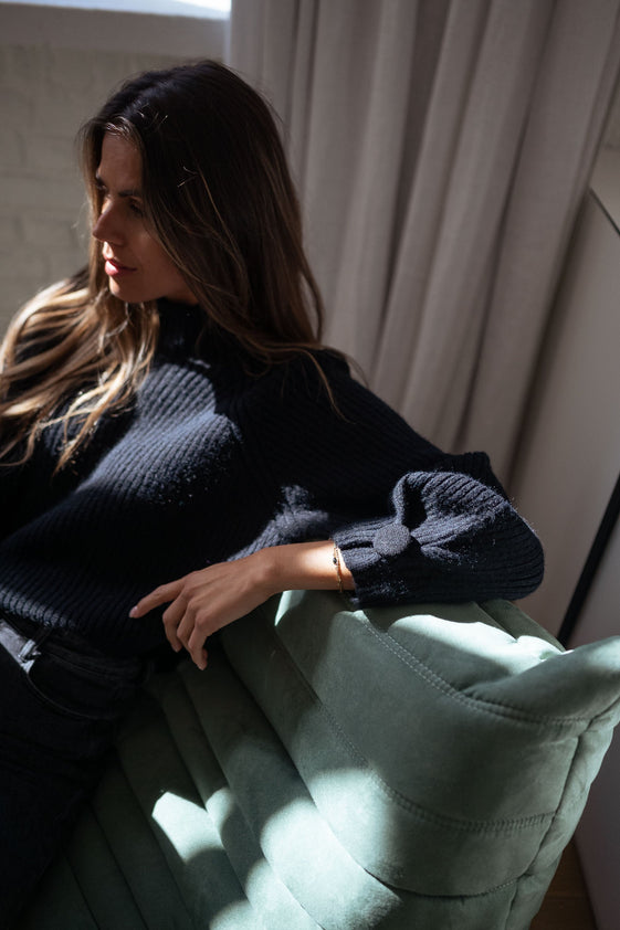 Black Dune Sweater